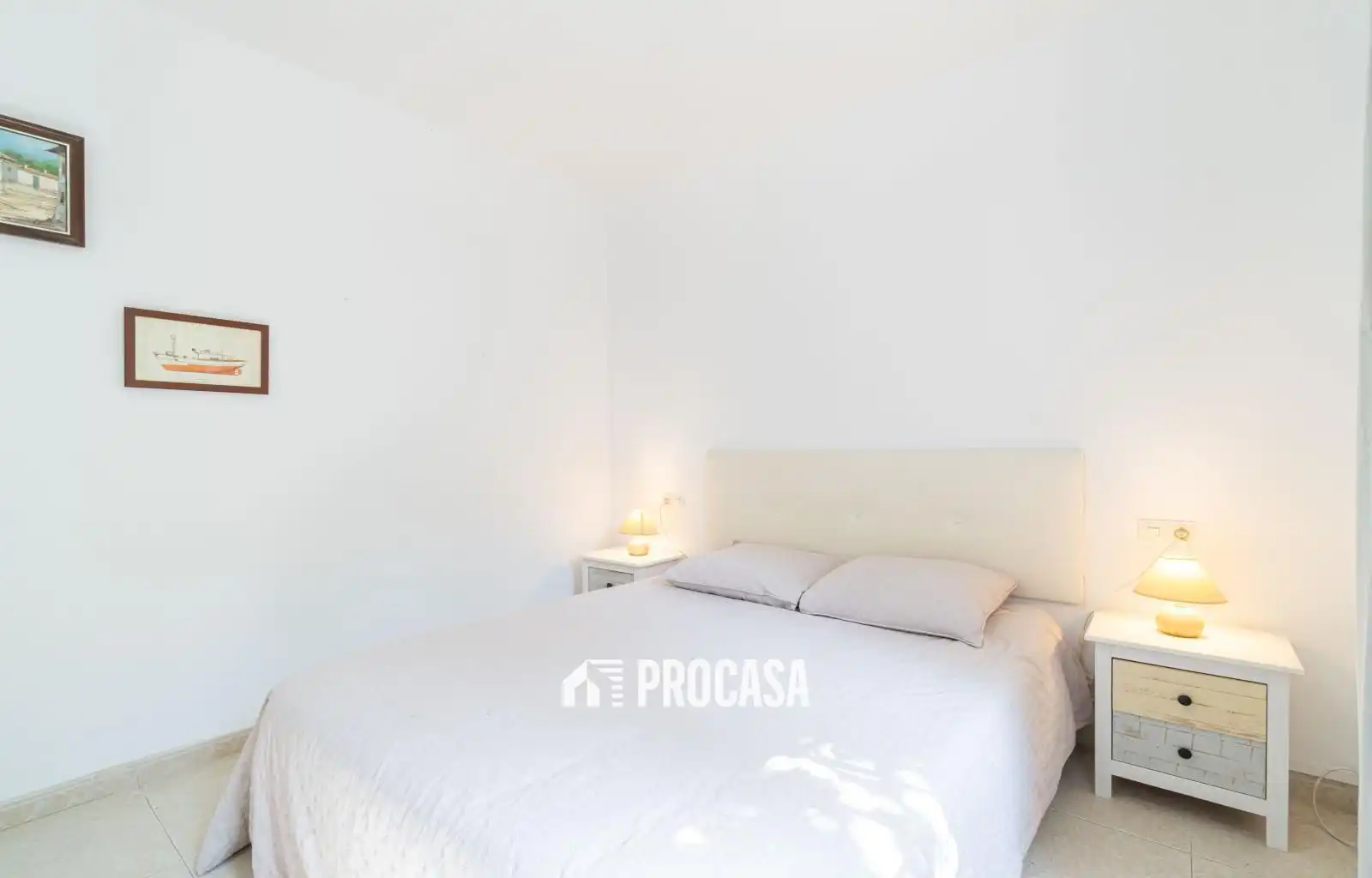 Schlafzimmer von Haus oder Chalet zum Verkauf in Empuriabrava mit Klimaanlage, Heizung und Abstellraum