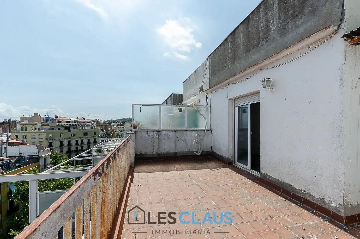 Terrasse von Dachboden zum Verkauf in Barcelona mit Terrasse