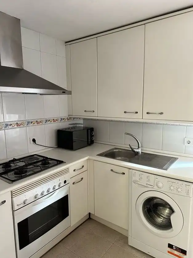 Cocina de Apartamento en venta en Ciudad Real con Aire acondicionado, Calefacción y Terraza