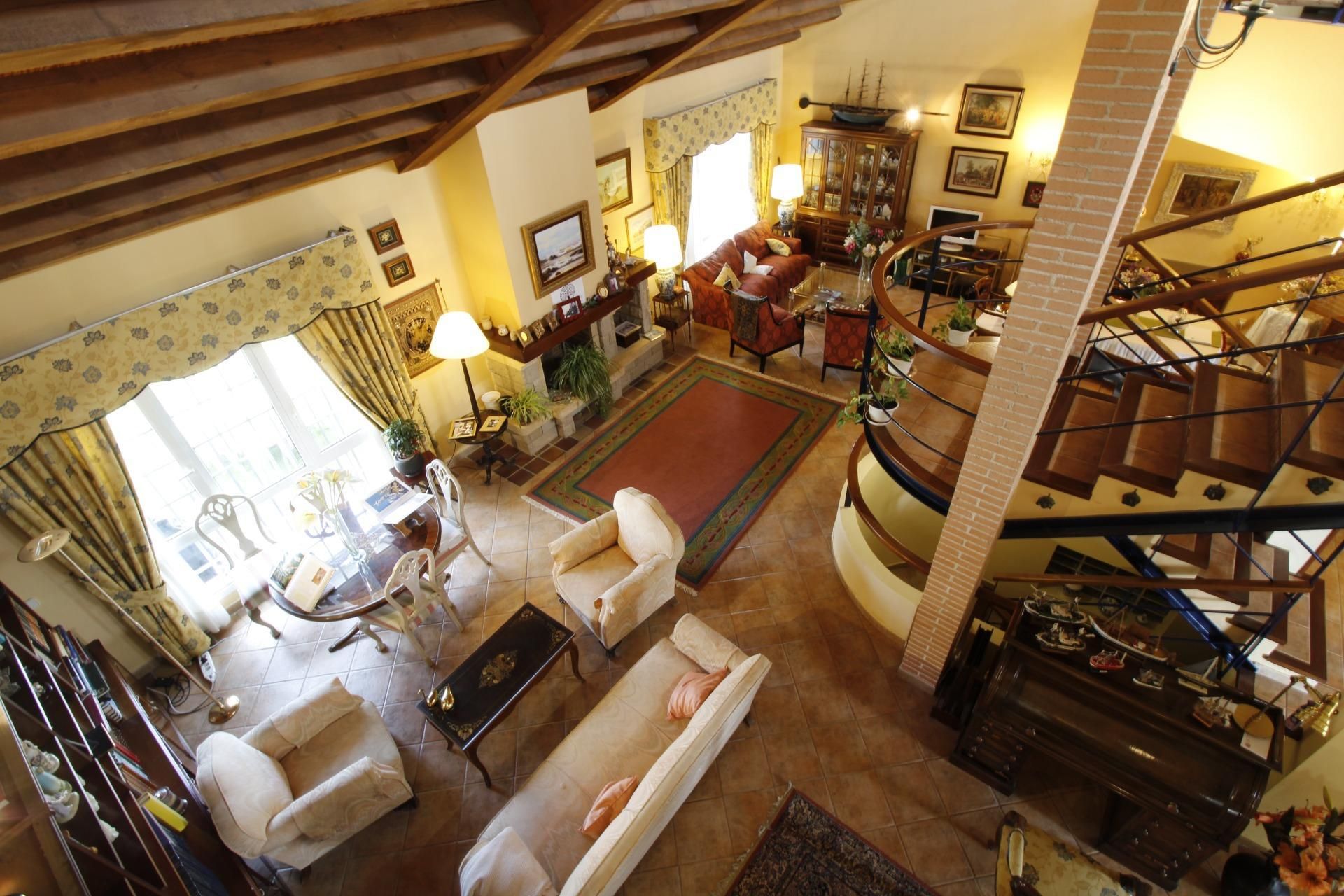 Living room of House or chalet for sale in El Escorial  with Private garden, Terrace and Storage room
