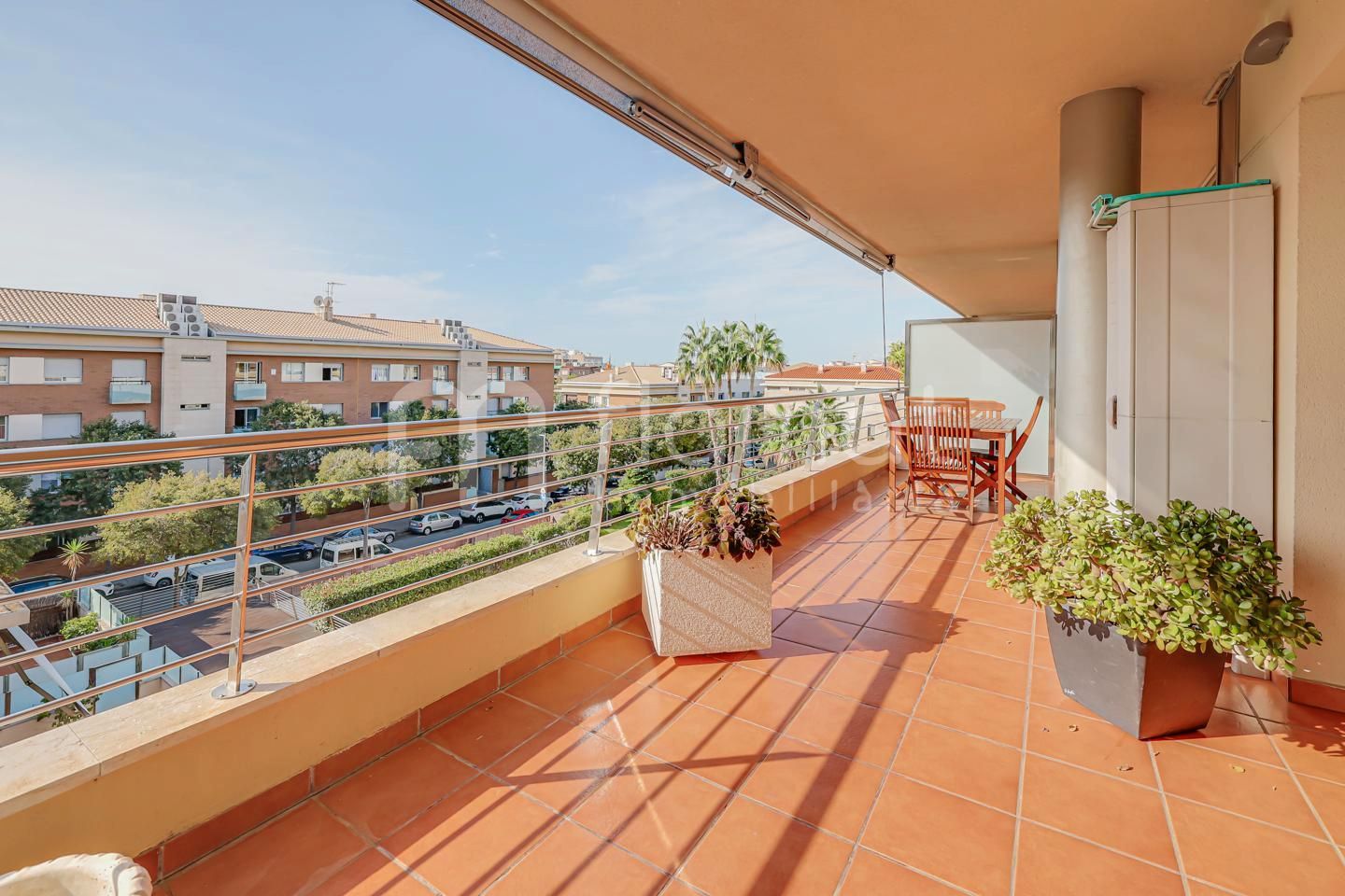 Terrace of Flat for sale in El Masnou  with Heating, Private garden and Terrace