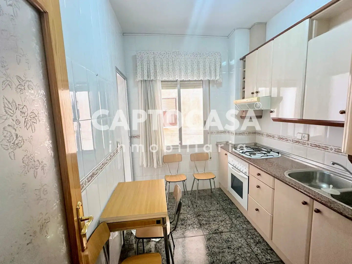 Kitchen of Flat for sale in Cartagena  with Air Conditioner and Terrace