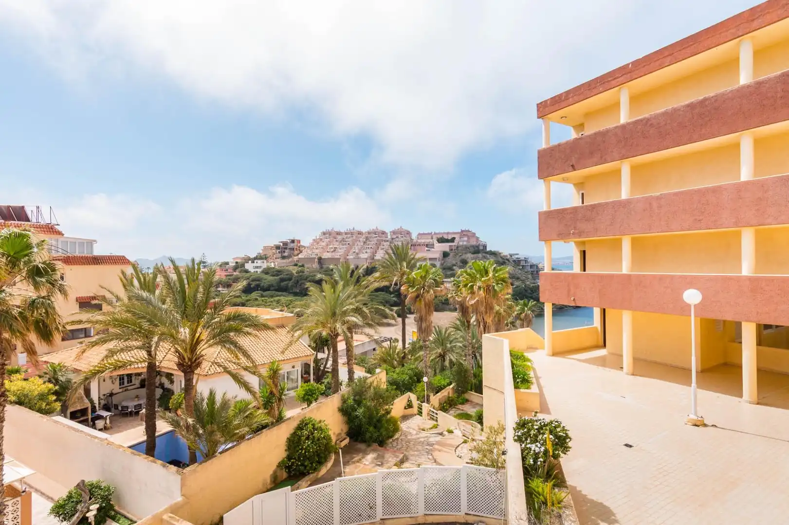 Exterior view of Flat for sale in La Manga del Mar Menor  with Heating, Private garden and Terrace