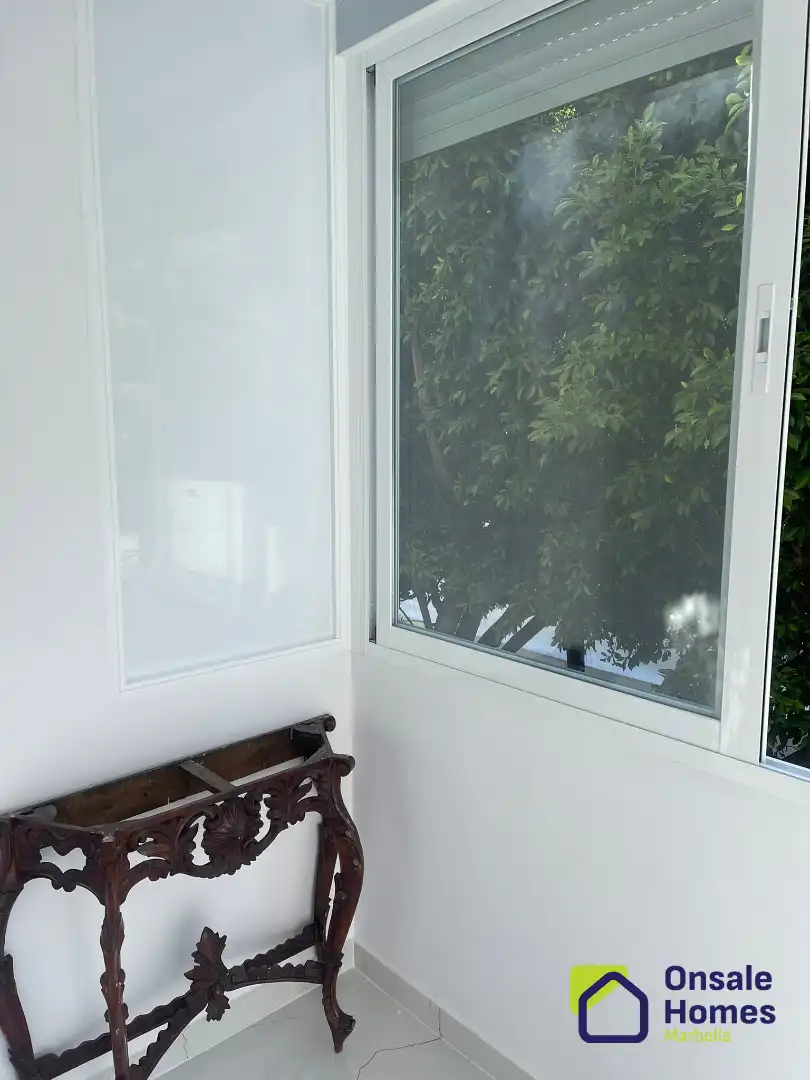 Balcony of Flat for sale in Marbella