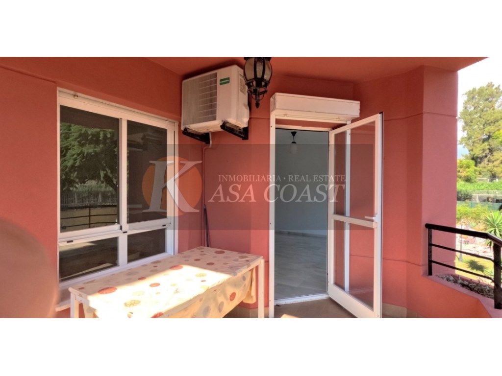 Exterior view of Flat for sale in Fuengirola  with Air Conditioner, Private garden and Terrace