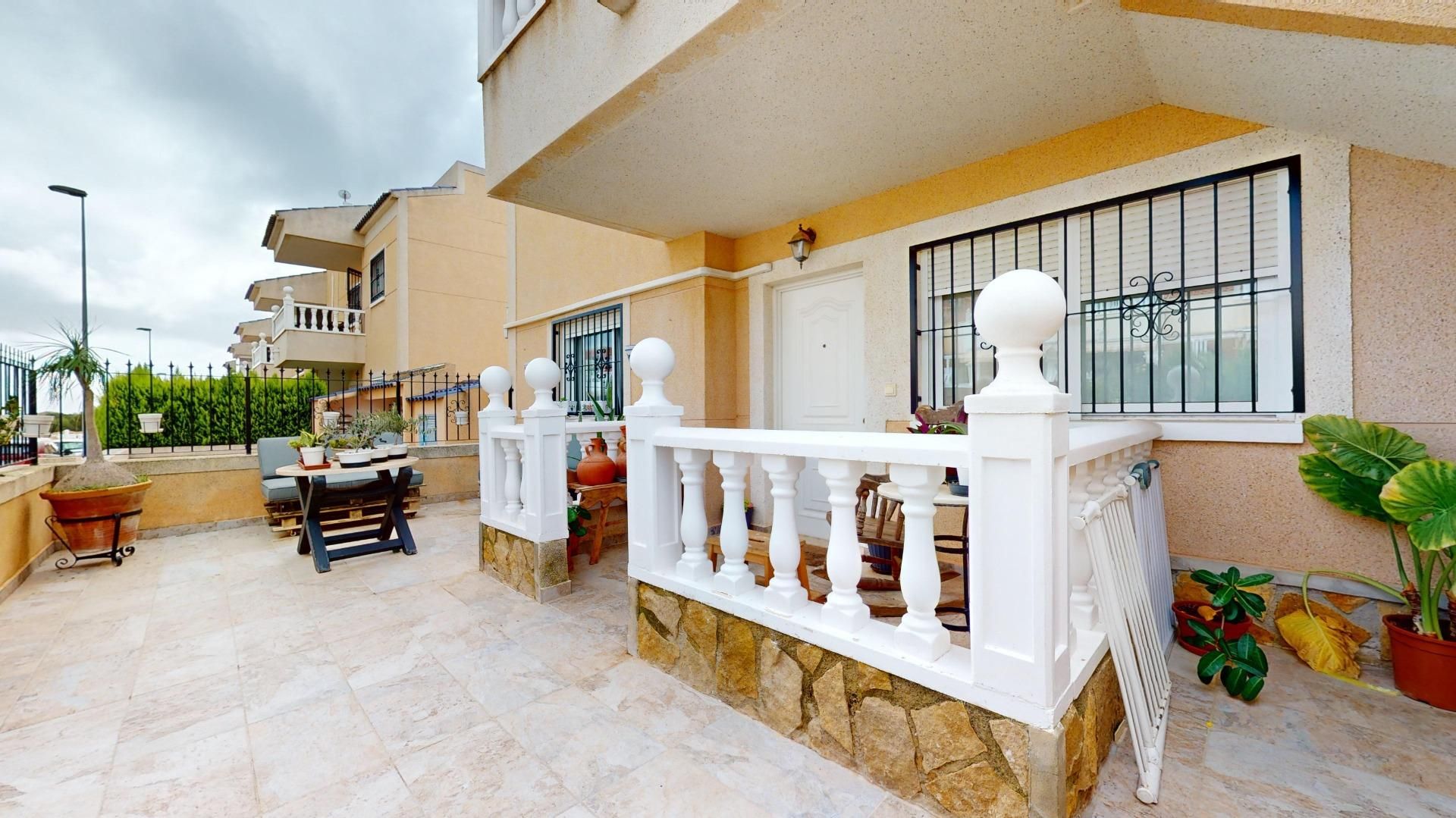 Terrace of Apartment for sale in Pilar de la Horadada  with Air Conditioner, Private garden and Terrace