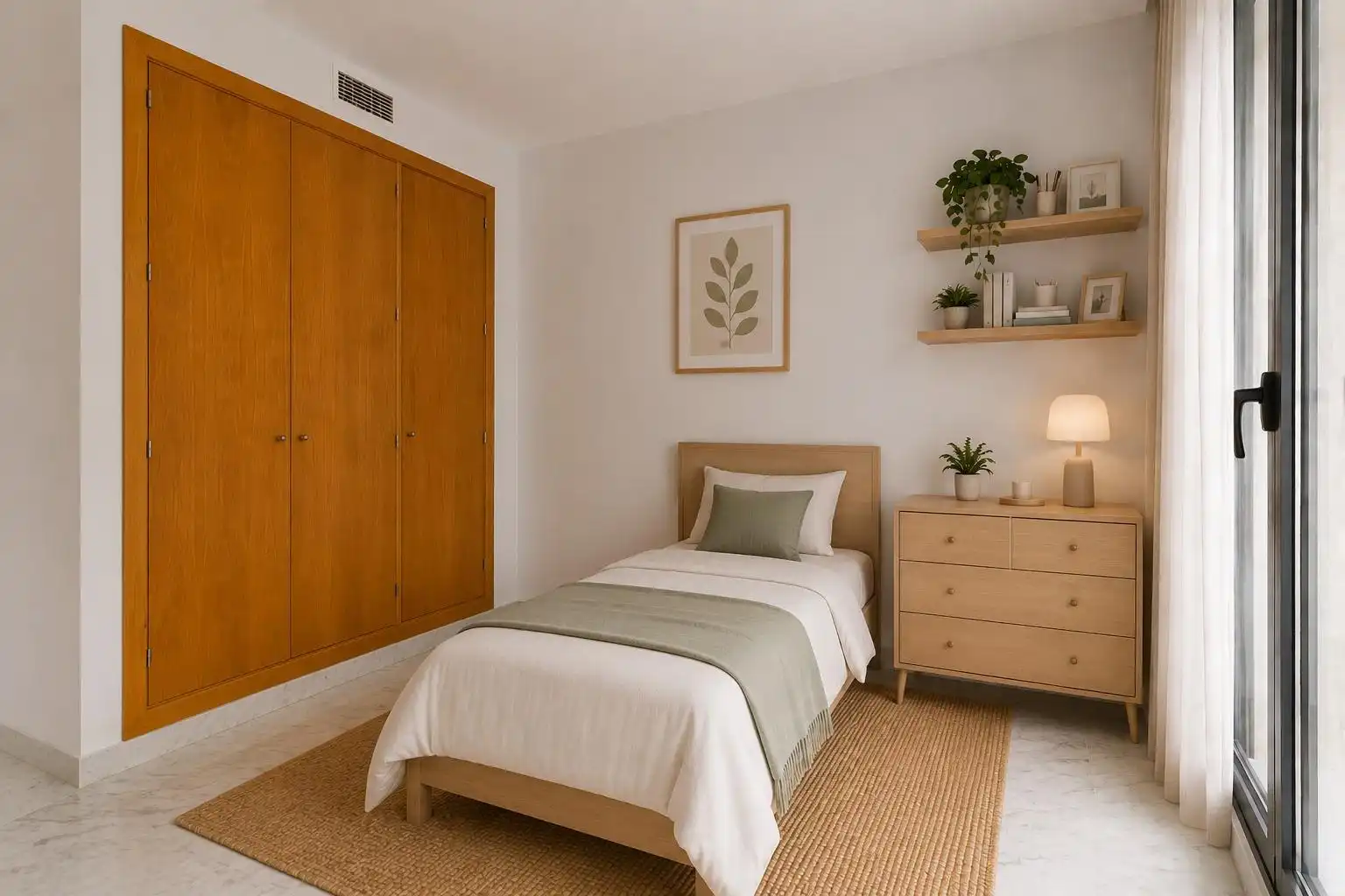 Bedroom of Flat for sale in Jerez de la Frontera  with Air Conditioner, Heating and Terrace