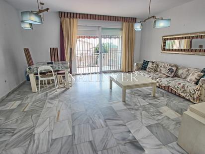 Living room of Single-family semi-detached for sale in Rincón de la Victoria  with Private garden, Terrace and Community pool