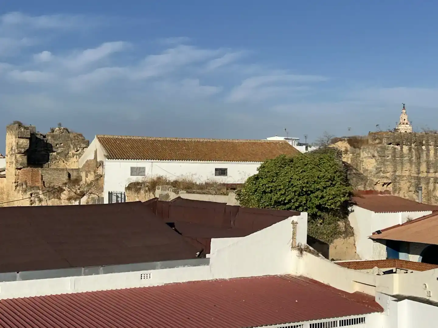 Vista exterior de Piso en venta en Moguer con Balcón