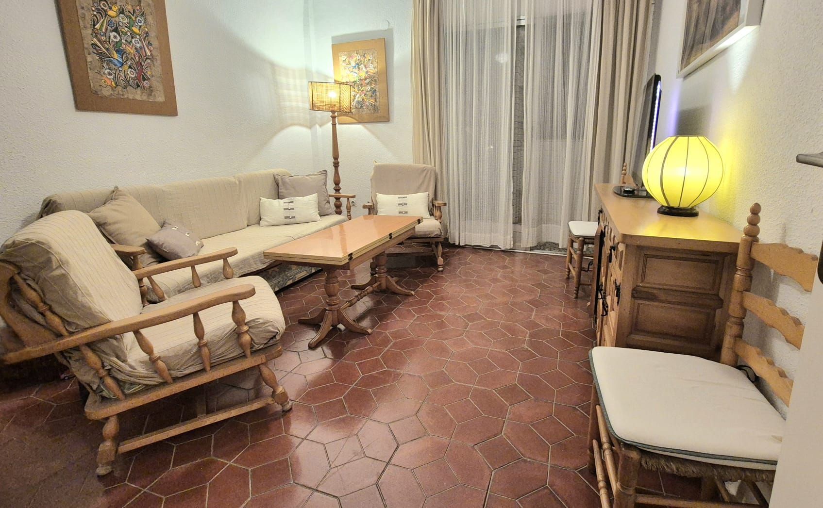 Living room of Apartment for sale in Jávea / Xàbia  with Terrace and Furnished