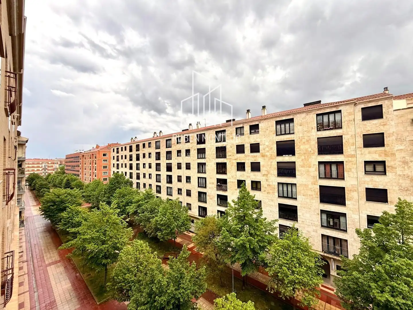 Exterior view of Flat for rent in Salamanca  with Heating, Terrace and Furnished
