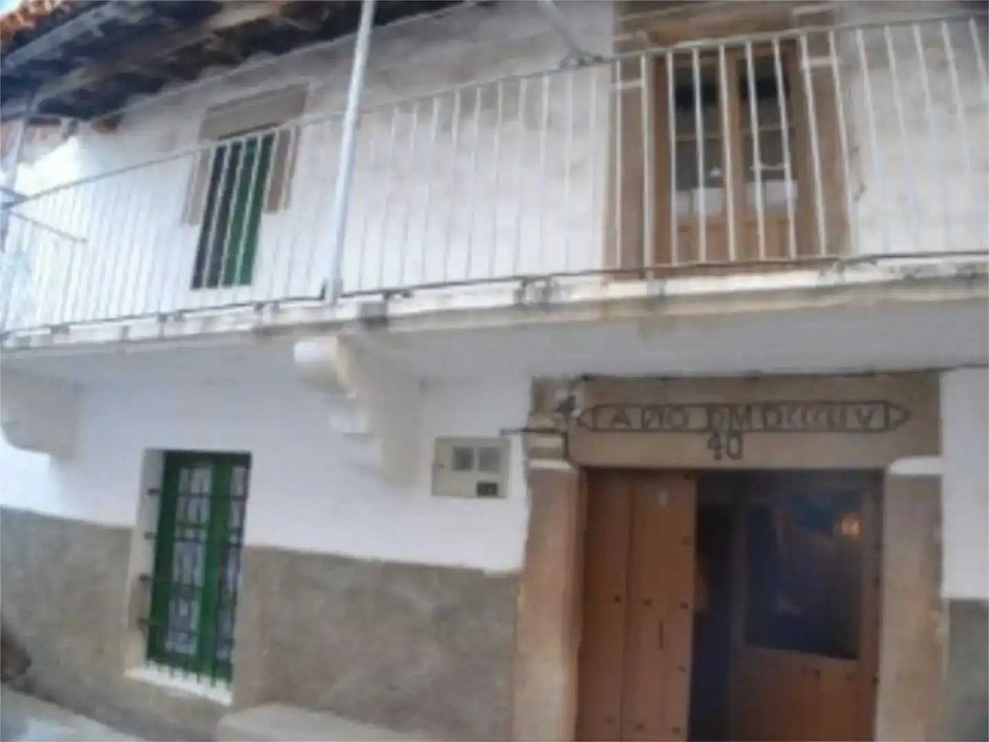 Vista exterior de Piso en venta en Becedas con Balcón