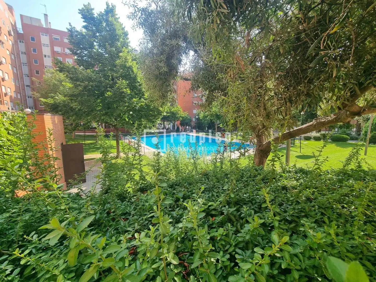 Garden of Flat for sale in Madrid  with Air Conditioner, Heating and Private garden