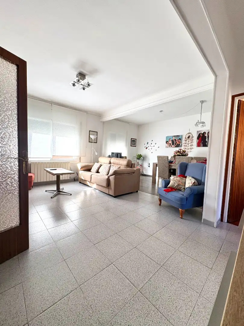Sala d'estar de Pis en venda en Terrassa amb Aire condicionat, Calefacció i Forn