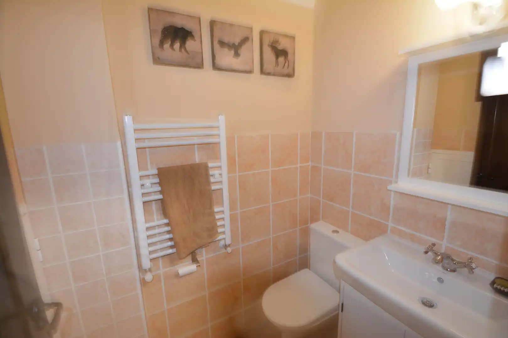 Badezimmer von Country house zum Verkauf in Robledillo de Mohernando mit Klimaanlage, Privatgarten und Terrasse