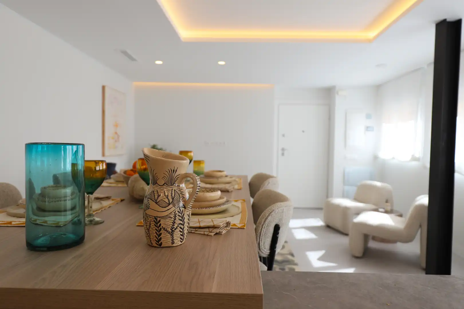 Dining room of Houses for sale in Madrid  with Air Conditioner, Heating and Parquet flooring