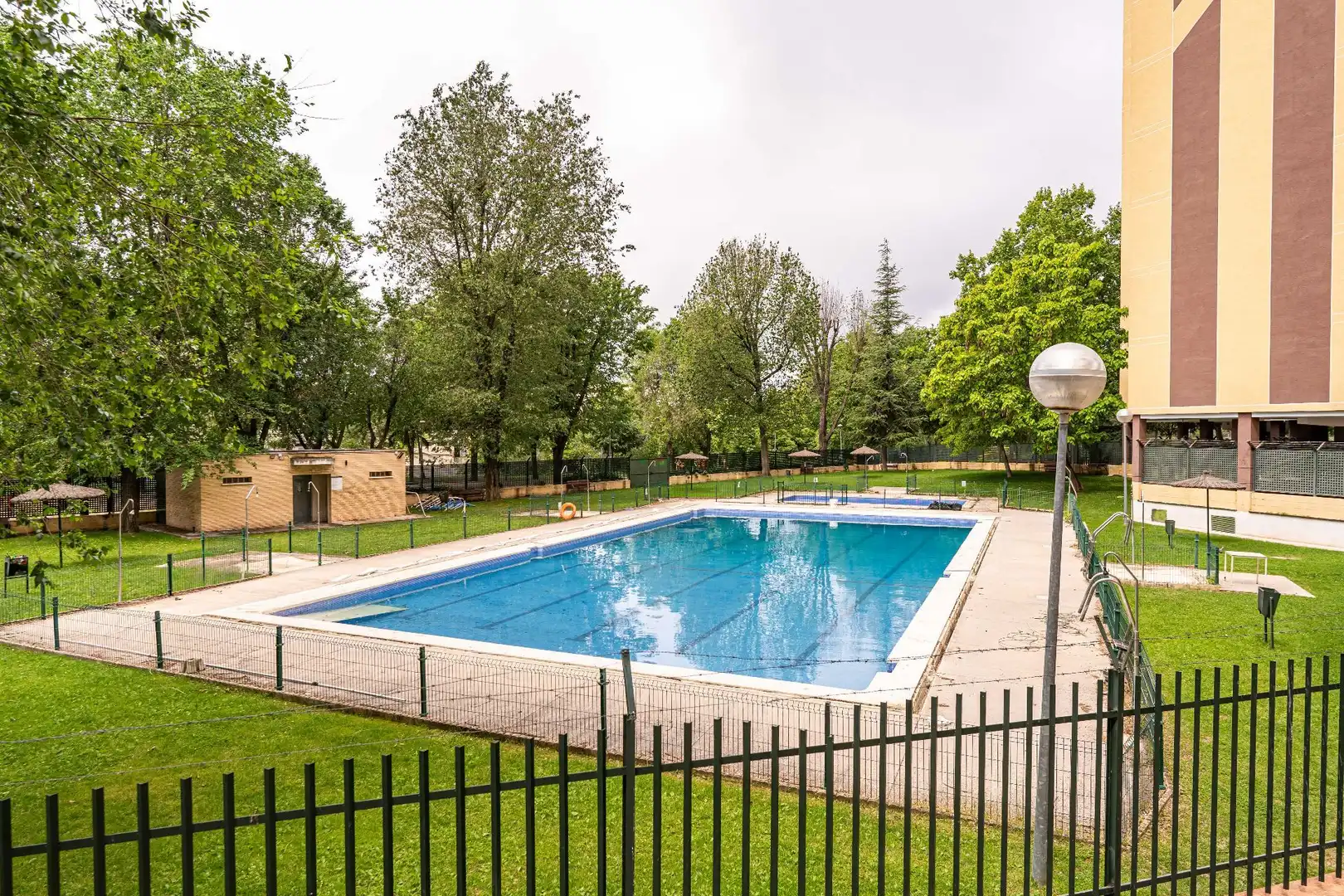 Swimming pool of Flat for sale in Móstoles  with Heating, Terrace and Storage room