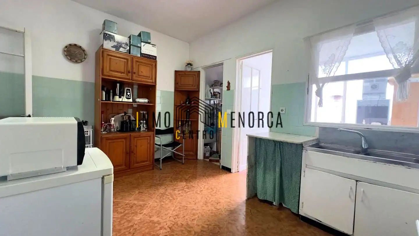 Cuina de Pis en venda en Ciutadella de Menorca amb Terrassa