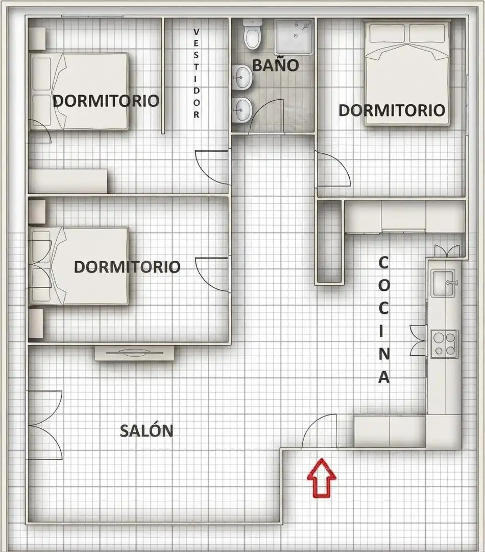 Piso con ascensor en venta en Calle PABLO NERUDA, imagen 10