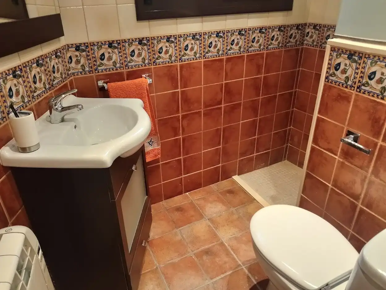 Bathroom of Country homes for sale in Peralta de Calasanz  with Heating, Storage room and Furnished