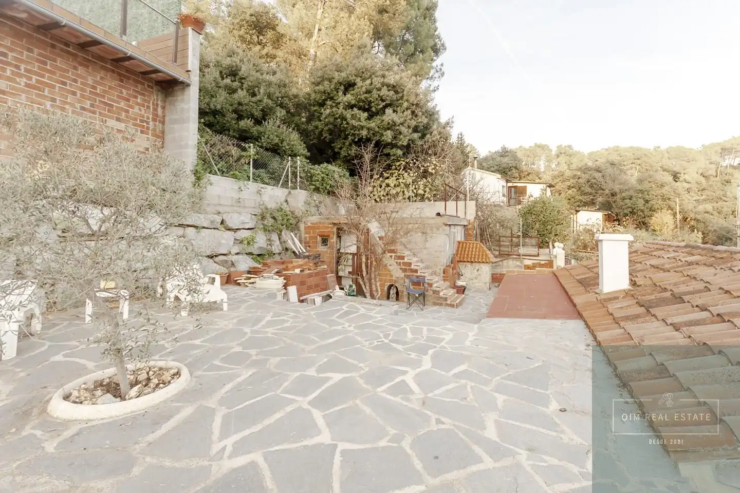 Terraza de Casa o chalet en venta en Molins de Rei con Jardín privado, Terraza y Piscina