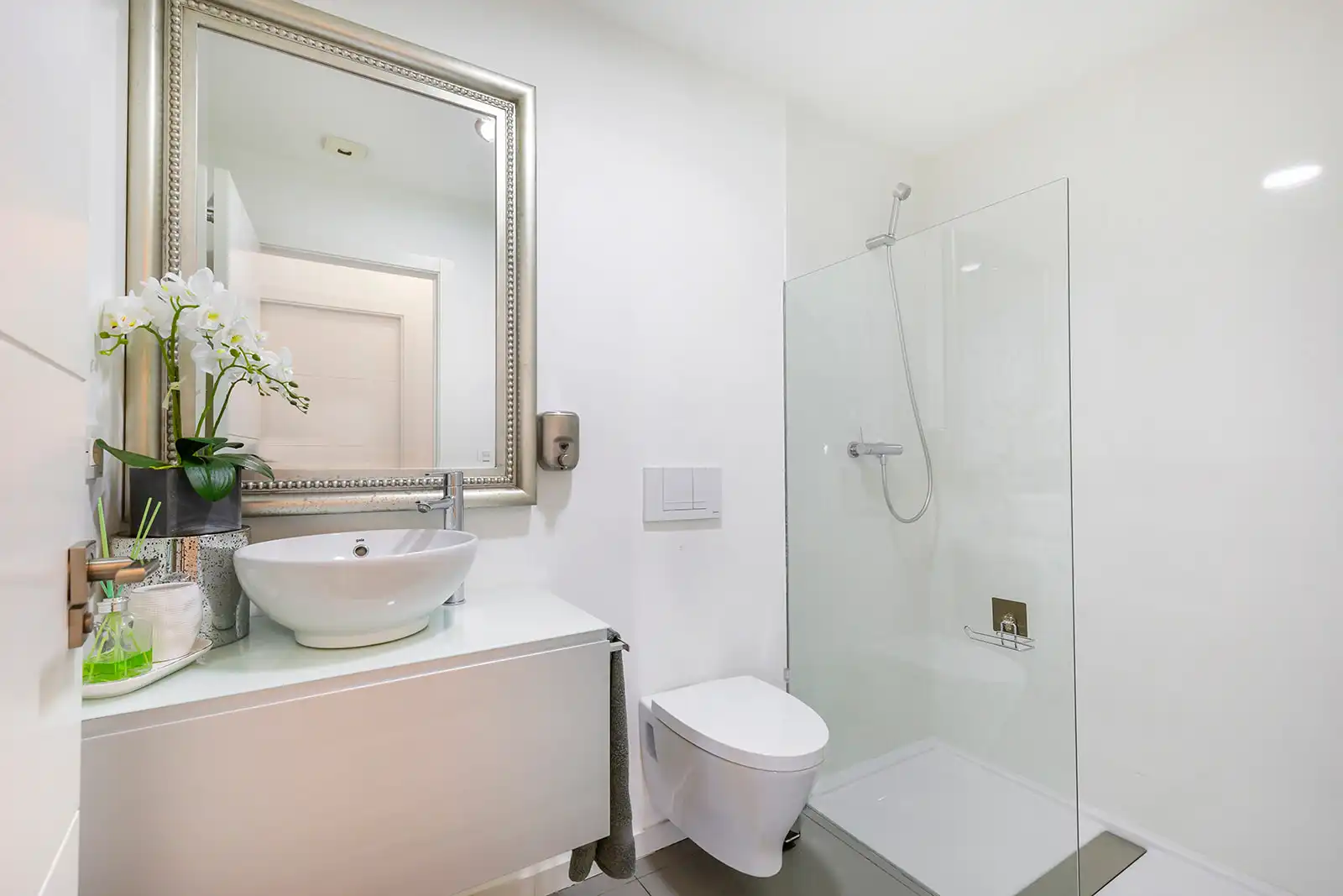 Baño de Planta baja en venta en Pilar de la Horadada con Aire acondicionado, Jardín privado y Terraza