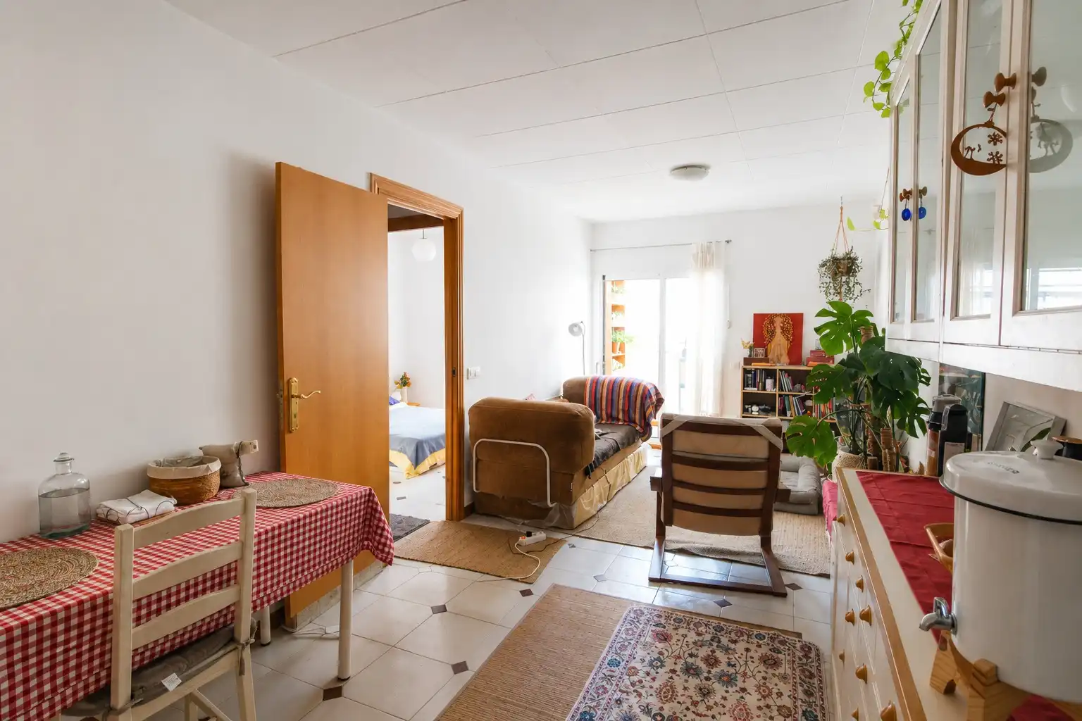 Wohnzimmer von Wohnung zum Verkauf in L'Hospitalet de Llobregat mit Balkon