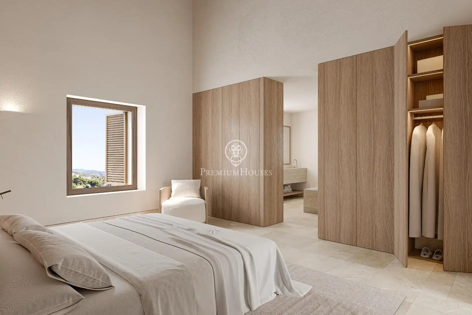 Dormitori de Finca rústica en venda en Esplugues de Llobregat amb Aire condicionat, Jardí privat i Terrassa