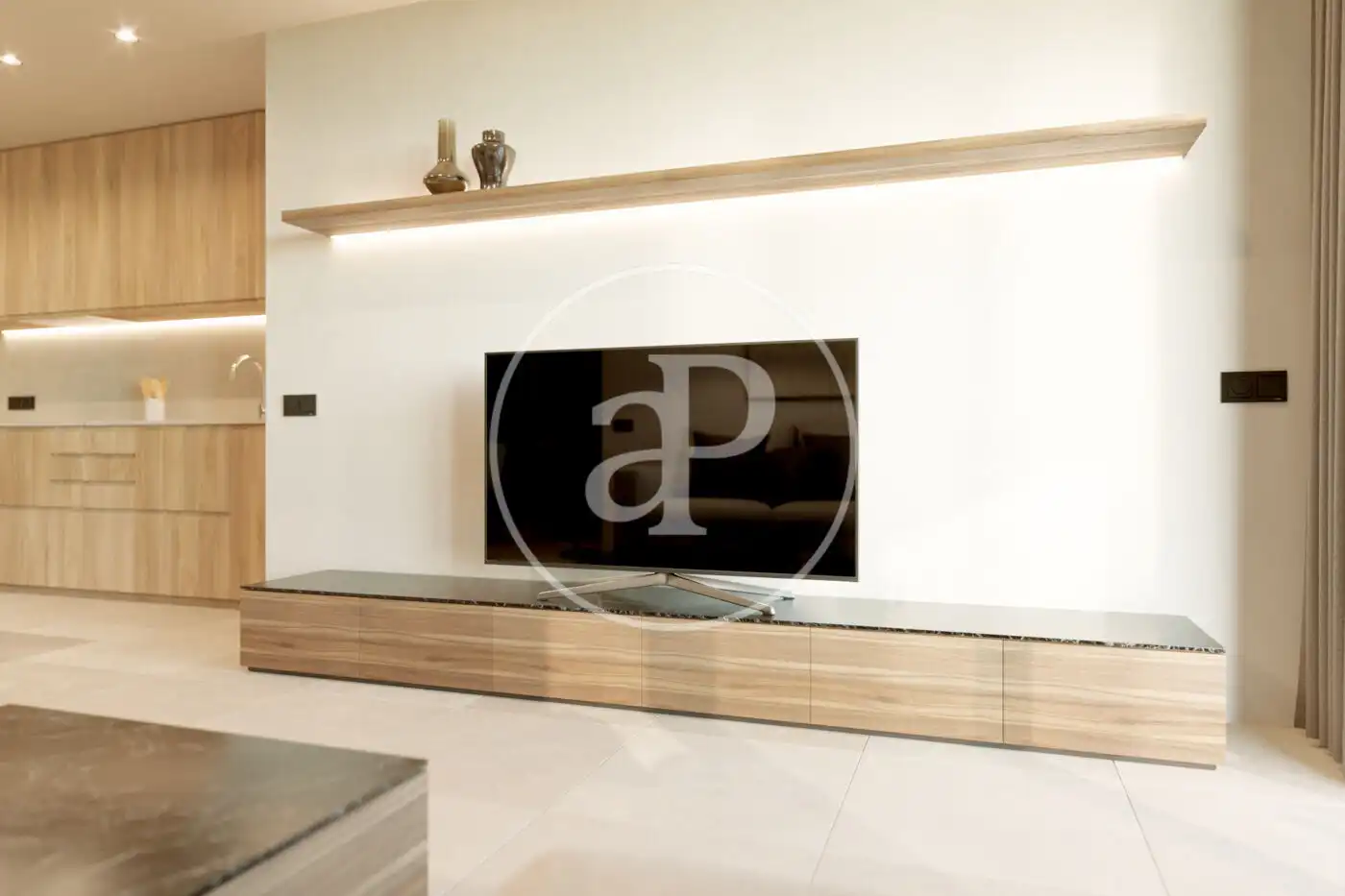 Sala de estar de Piso en venta en  Palma de Mallorca con Aire acondicionado, Calefacción y Jardín privado