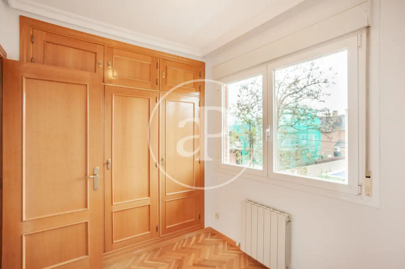 Bedroom of Houses for rent in Madrid  with Air Conditioner, Heating and Private garden