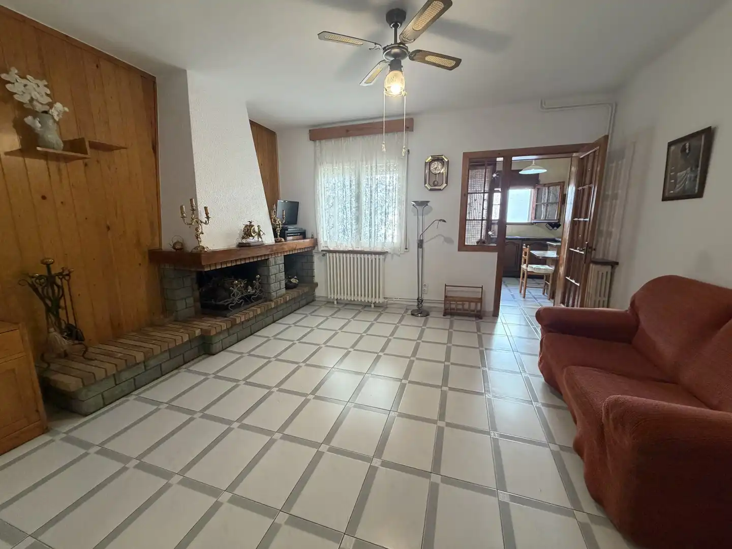 Sala de estar de Casa o chalet en venta en Torelló con Calefacción y Terraza