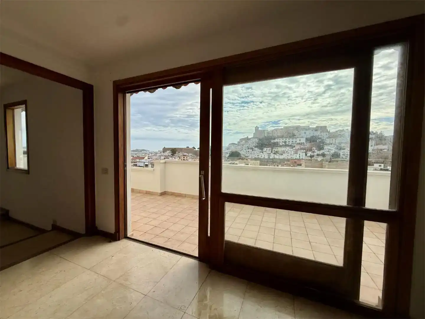 Balcony of Flat for sale in Eivissa  with Air Conditioner, Parquet flooring and Storage room