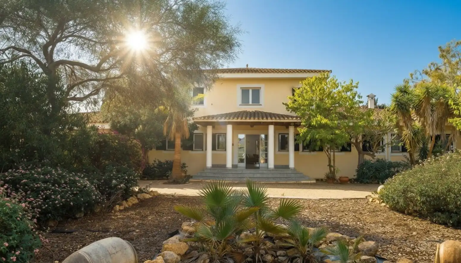 Exterior view of Houses for sale in Llucmajor  with Air Conditioner, Terrace and Swimming Pool