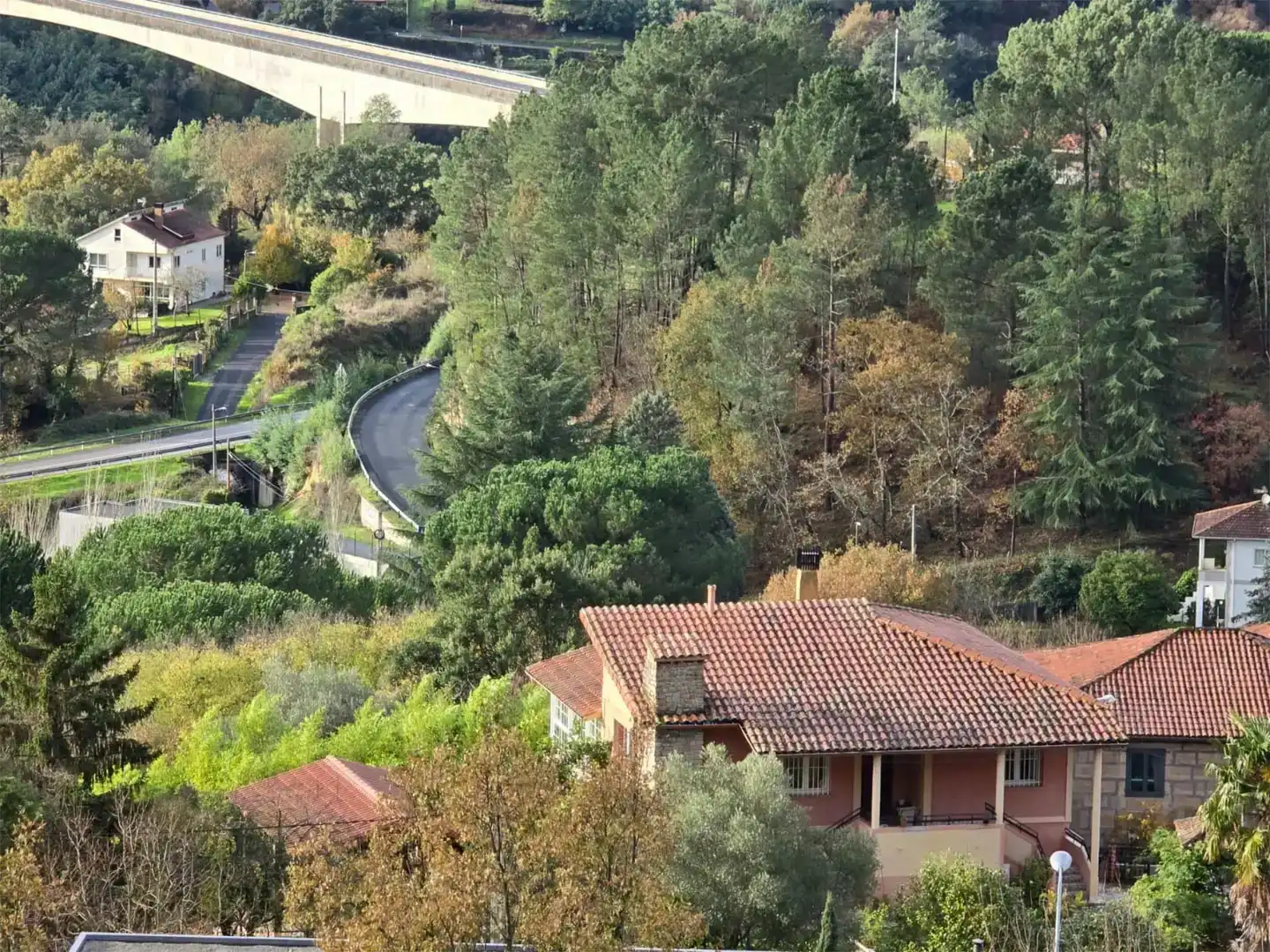 Vista exterior de Casa o xalet en venda en Ourense Capital  amb Piscina i Balcó