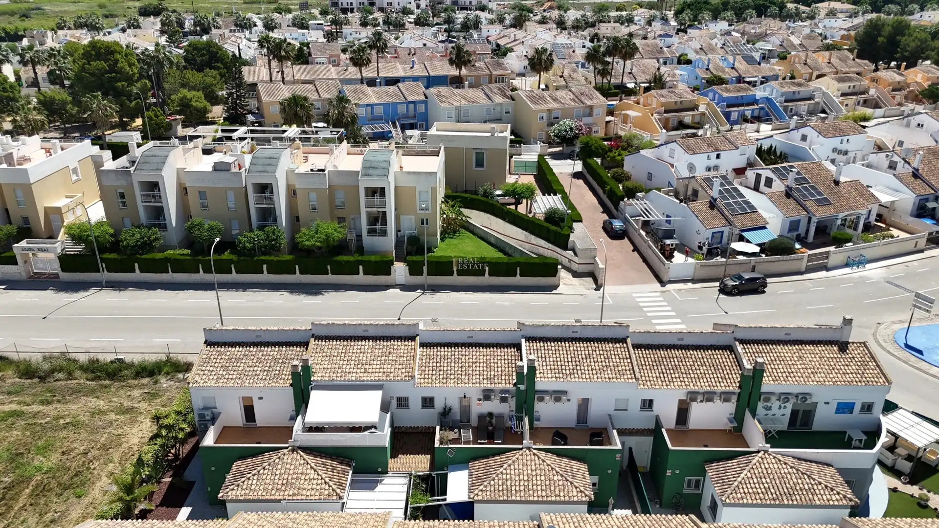 Vista exterior de Casa adosada en venta en El Verger con Aire acondicionado, Terraza y Trastero