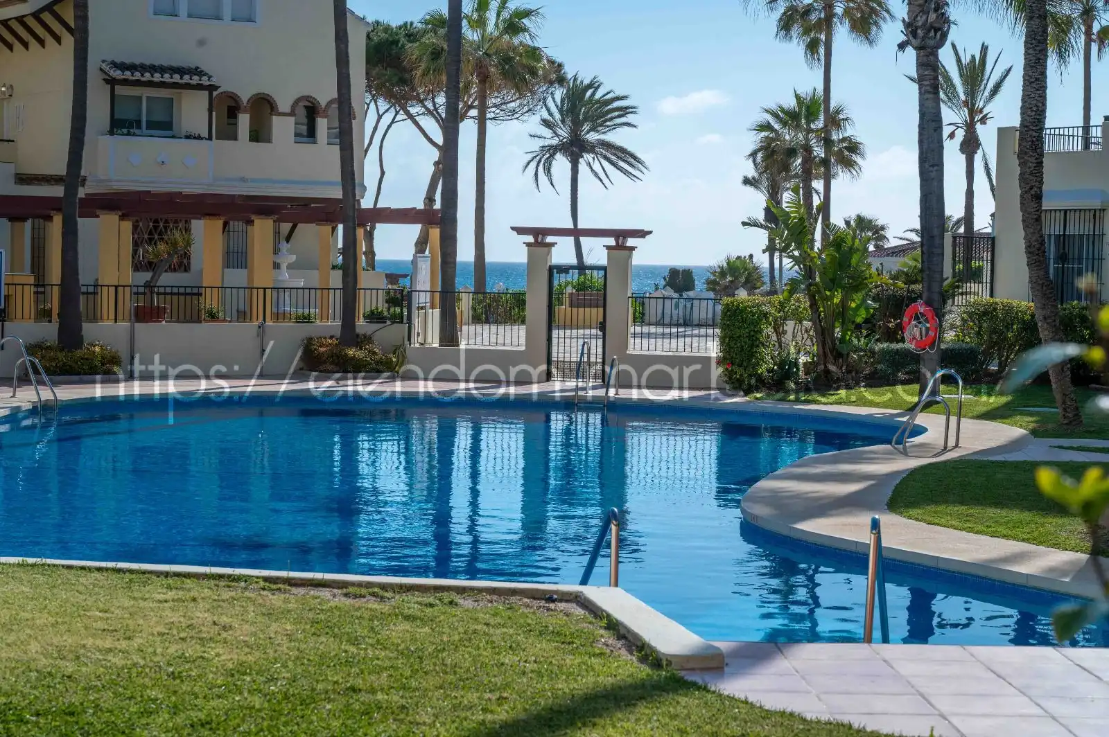 Garden of Apartments for sale in Marbella  with Air Conditioner, Heating and Terrace