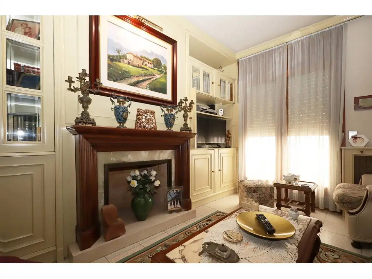 Sala de estar de Casa adosada en venta en Lloret de Mar con Calefacción, Terraza y Amueblado