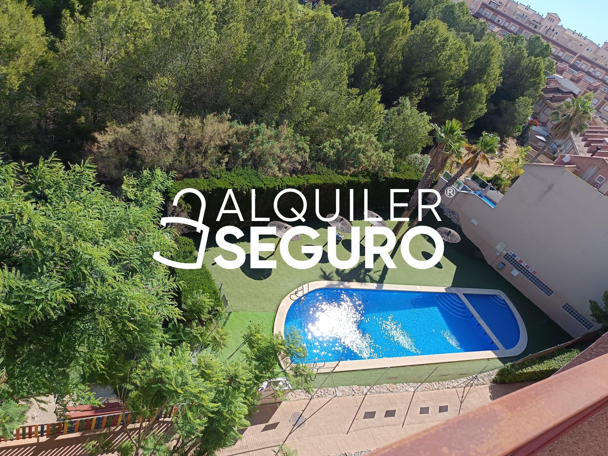 Garden of Flat to rent in Molina de Segura  with Air Conditioner, Heating and Furnished