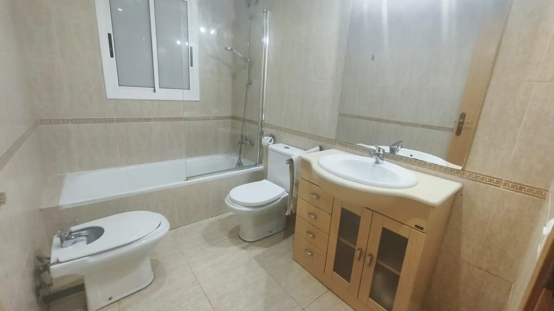 Bathroom of Flat for sale in Cervelló  with Heating, Terrace and Oven