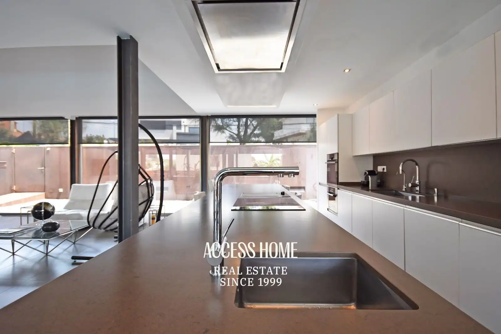 Cocina de Casa o chalet de alquiler en Alella con Aire acondicionado, Calefacción y Terraza
