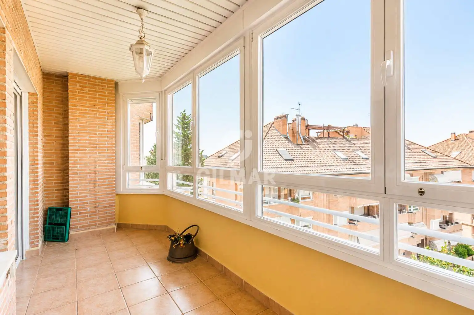 Balcony of Flat for sale in Boadilla del Monte  with Heating, Private garden and Storage room