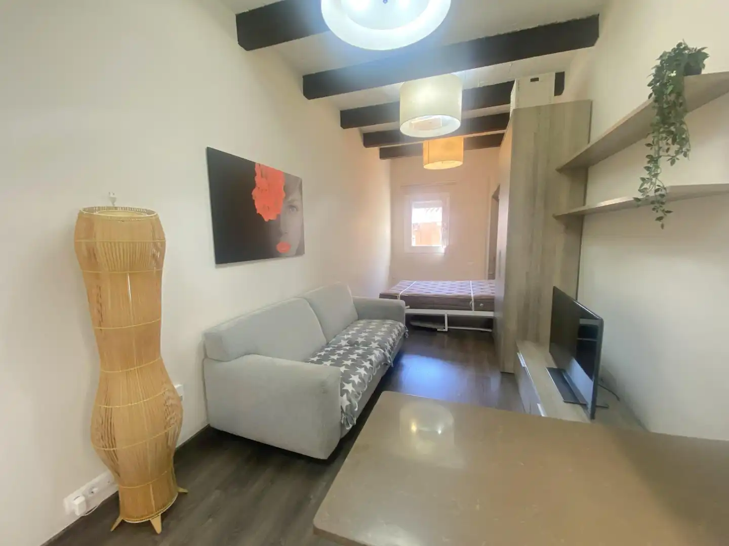 Sala d'estar de Apartament en venda en Barcelona amb Aire condicionat, Calefacció i Parquet