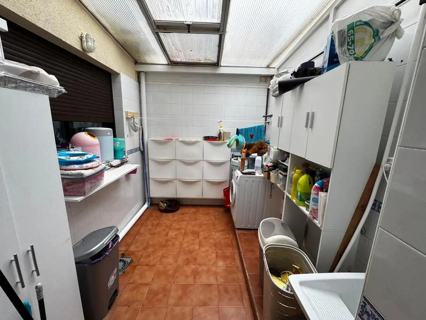 Cuina de Casa adosada en venda en San Pedro del Pinatar amb Aire condicionat, Calefacció i Jardí privat