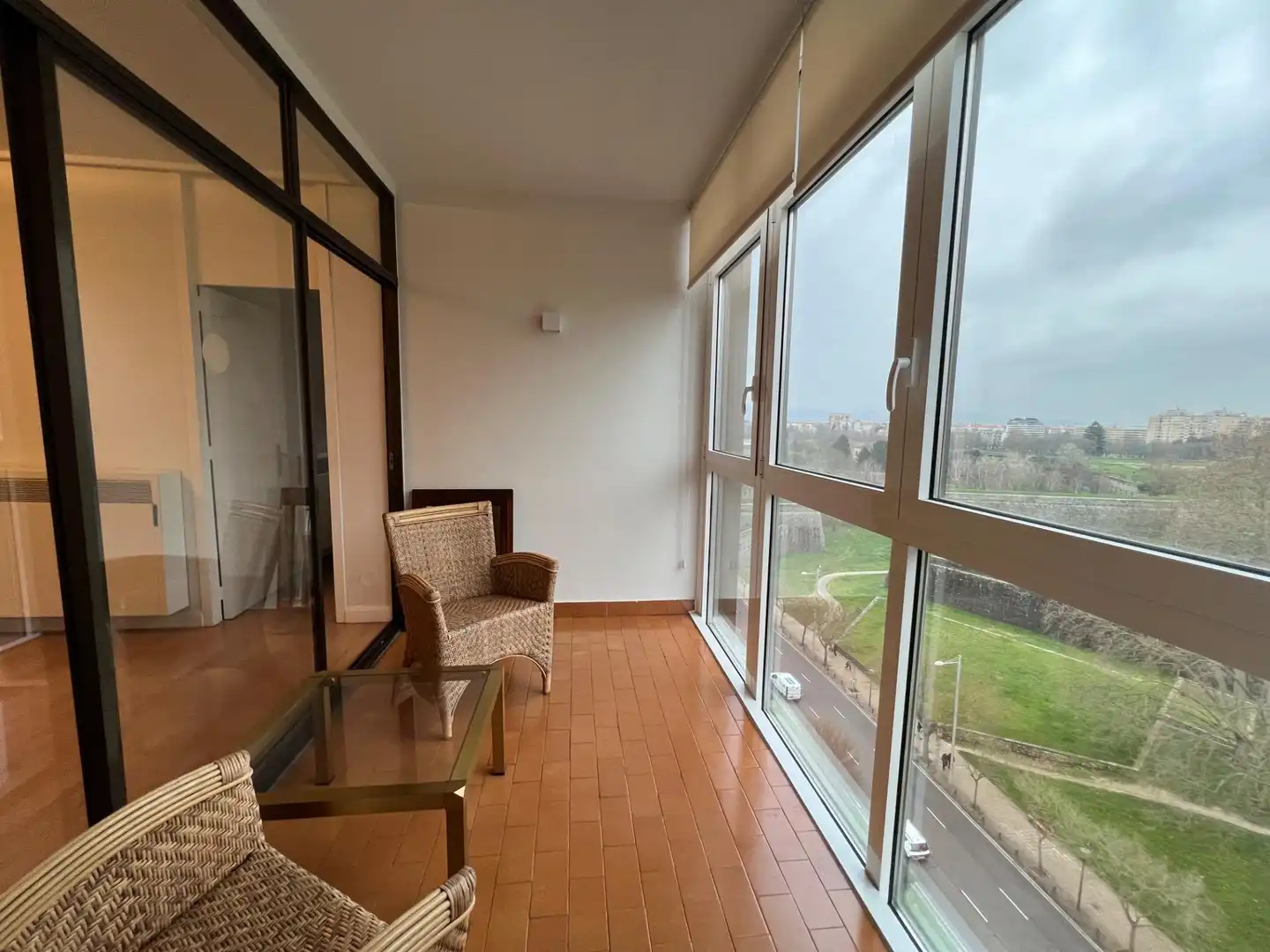 Balcony of Flat for sale in  Pamplona / Iruña  with Heating, Furnished and Balcony