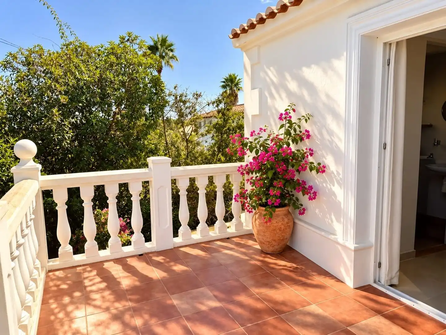 Terrassa de Casa o xalet en venda en Cap Martí - El Tossalet - Pinomar