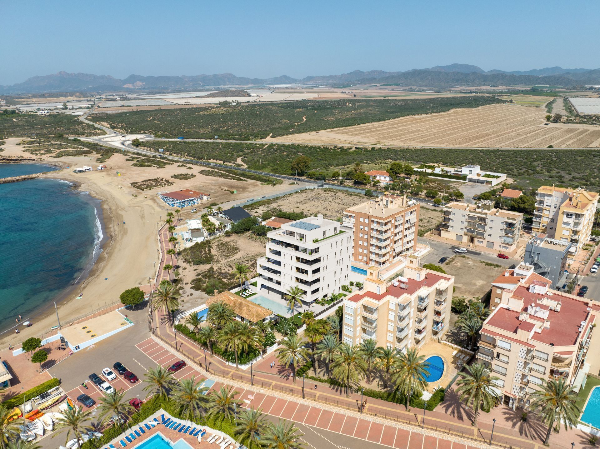 Vista exterior de Apartament en venda en Águilas amb Terrassa, Traster i Domòtica