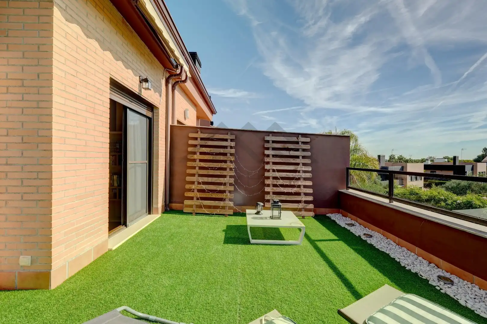 Terrace of Detached homes for sale in Bétera  with Air Conditioner, Private garden and Parquet flooring