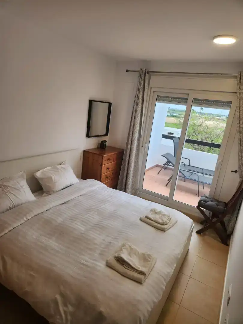 Schlafzimmer von Wohnungen zur Miete in Torre-Pacheco mit Klimaanlage, Schwimmbad und Balkon