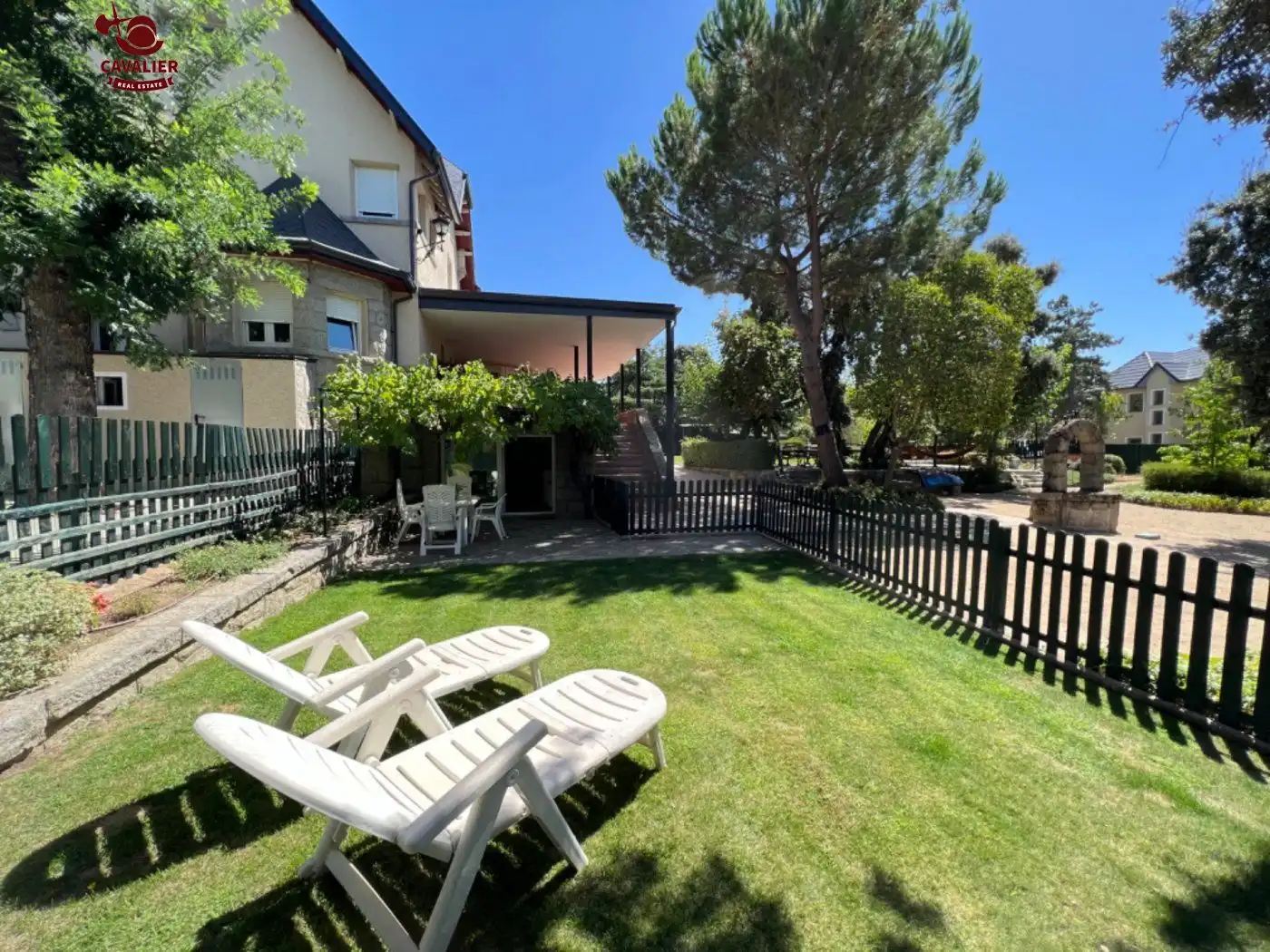 Jardí de Apartament de lloguer en Los Molinos amb Calefacció, Jardí privat i Terrassa