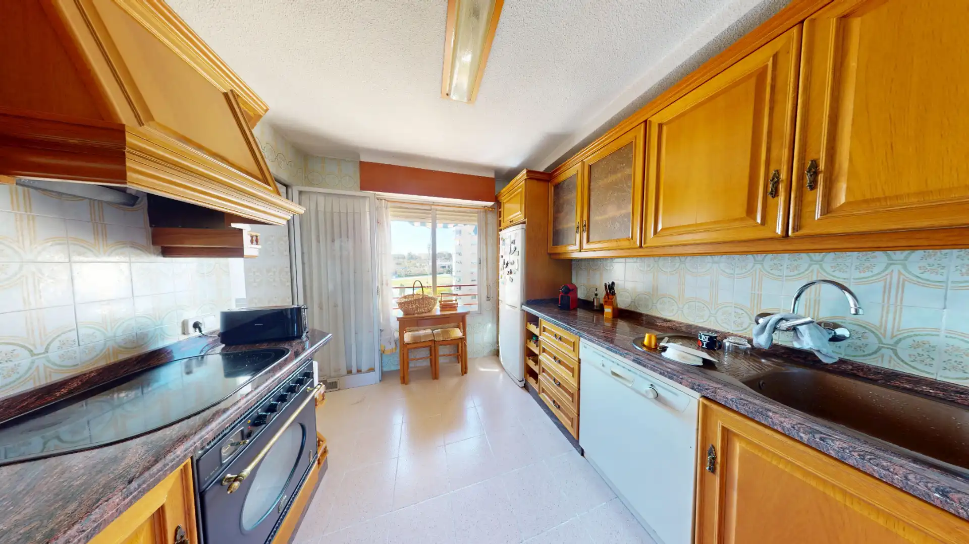 Cocina de Piso en venta en Alicante / Alacant con Aire acondicionado, Terraza y Amueblado